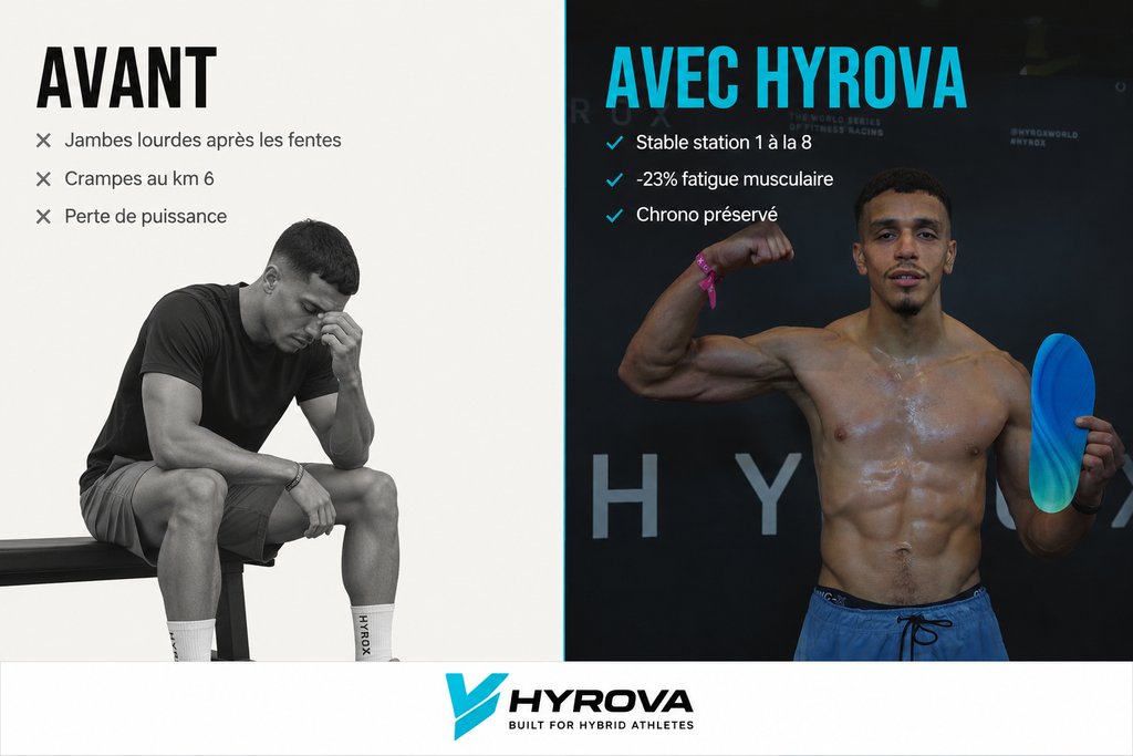 HYROVA Hybrid Pro — La Semelle Anti Perte de Puissance